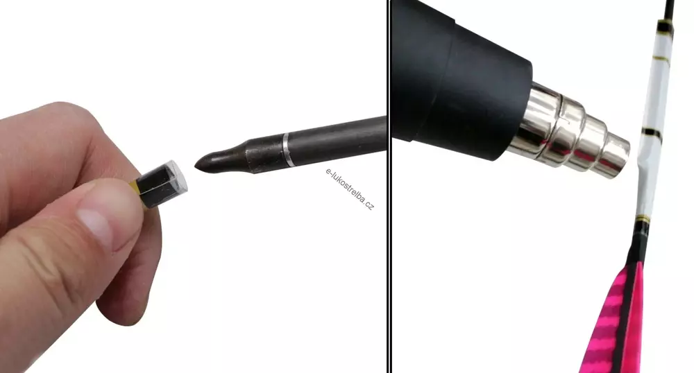 Wrap Heat zlatá návlek na šípy