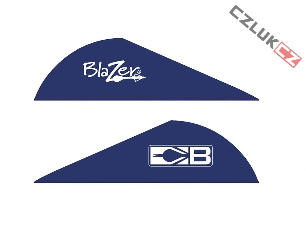 Bohning BLAZER 2" křidélko (50mm) Blue - 17ks