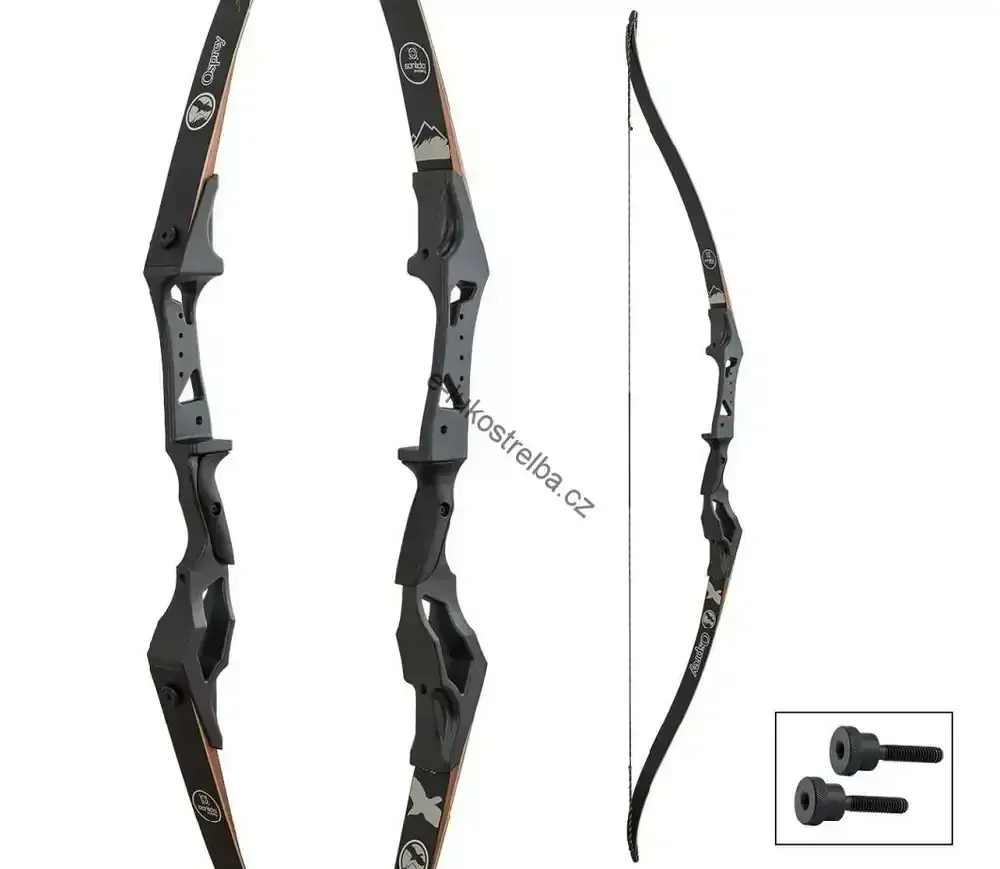 Sanlida Jachtbogen Osprey Black Tradiční reflexní luk 58"