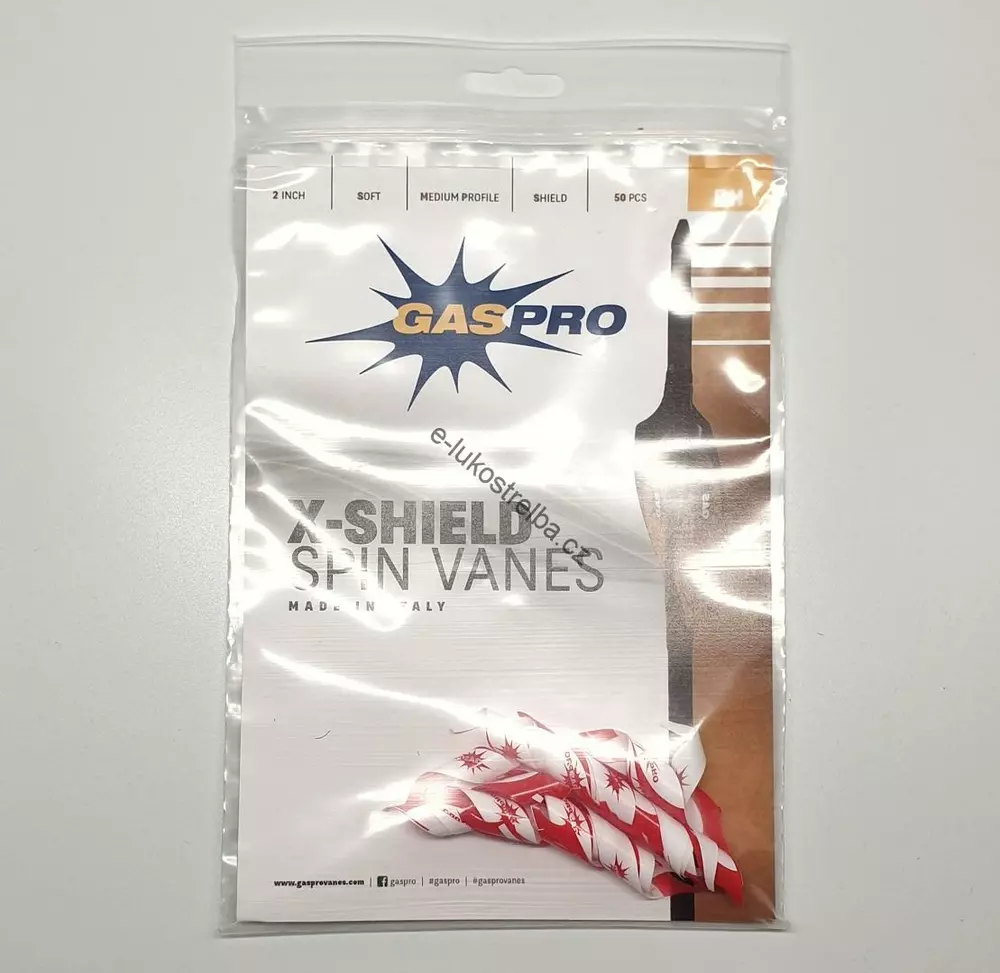 Gas Pro Spin Vanes X-Shield 2" RH křidélka 50ks