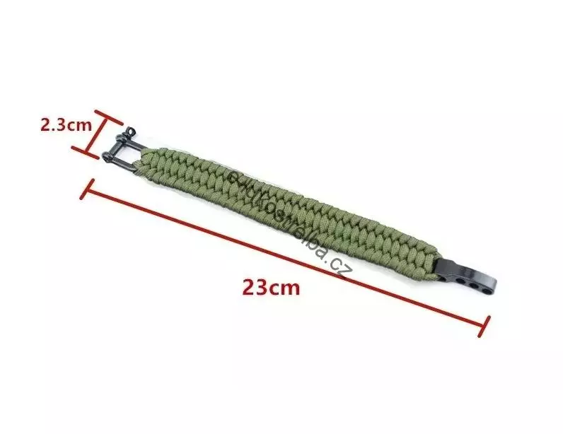 Paracord náramek EDC Pro