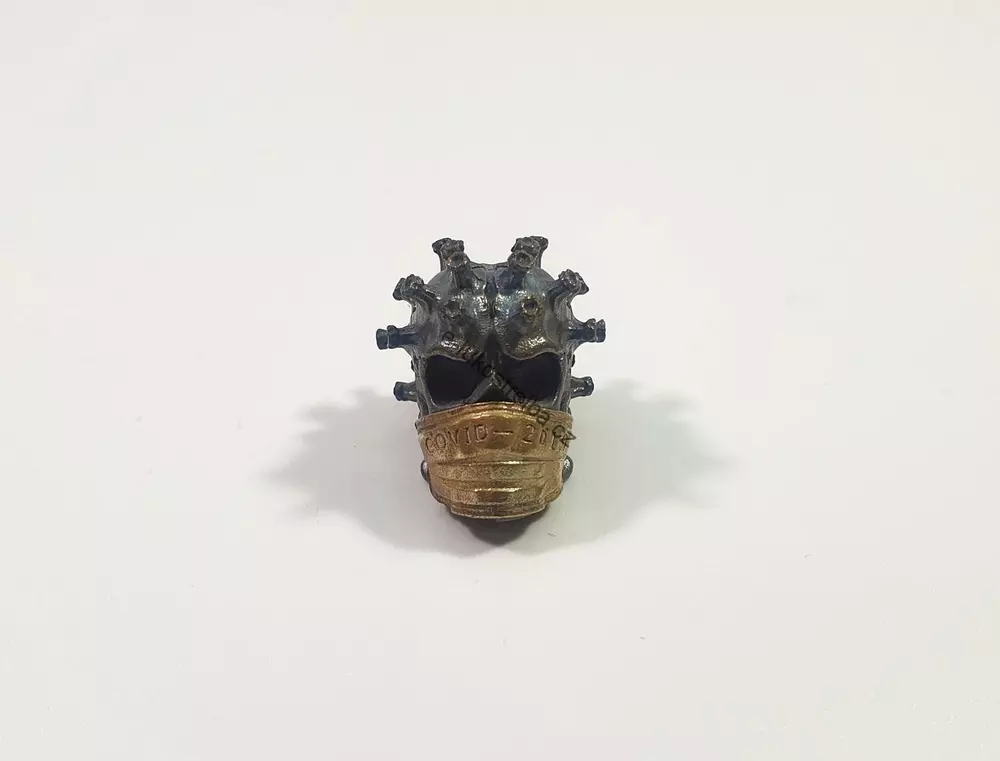 Paracord ozdoba Covid 2019