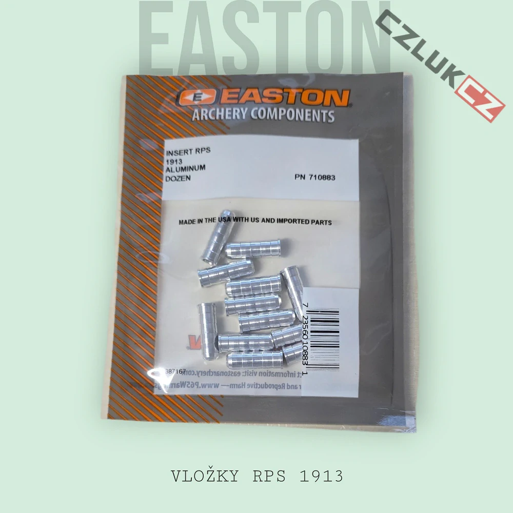 Easton Insert RPS 8-32 1913 - vložky ALU šípů - 12ks