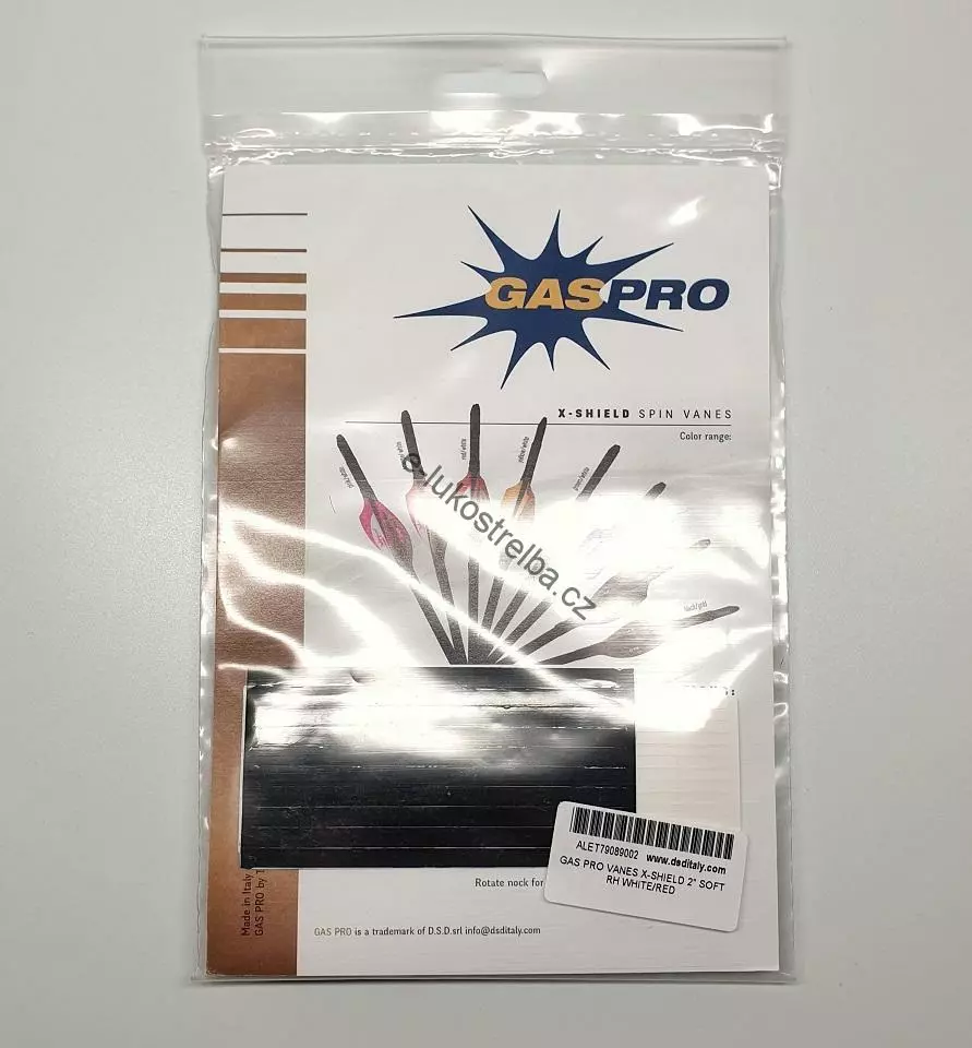 Gas Pro Spin Vanes X-Shield 2" RH křidélka 50ks