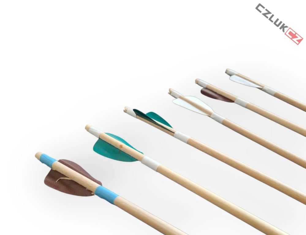 ČistéDřevo Sada dřevěných šípů 6ks