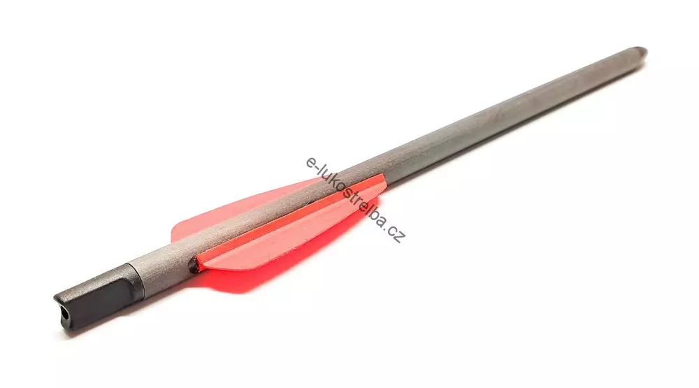 Ek PoeLang Cobra Adder 155gr Karbonový šíp do kuše 7,5" - 10ks