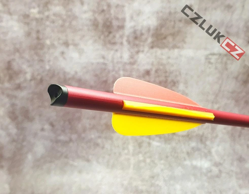 Beast Hunter šíp do kuše Dural 16" RED