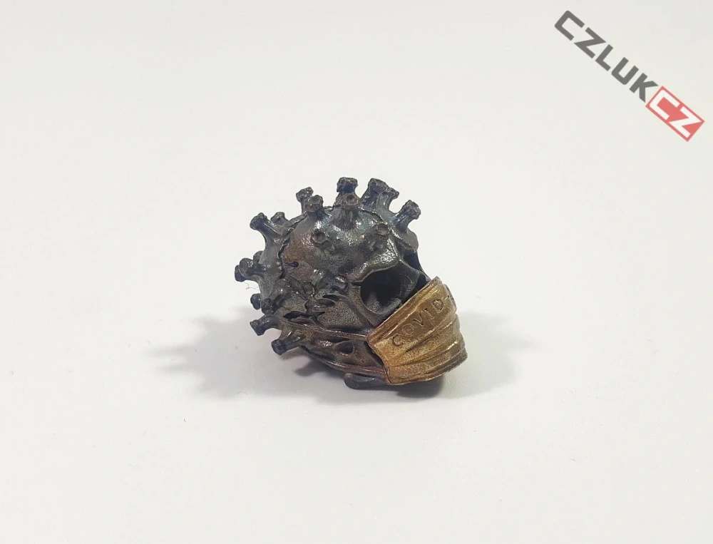 Paracord ozdoba Covid 2019