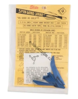 Spin Wings Spin Vanes Round Elite 2-3/16" RH - 50pcs - křidélka