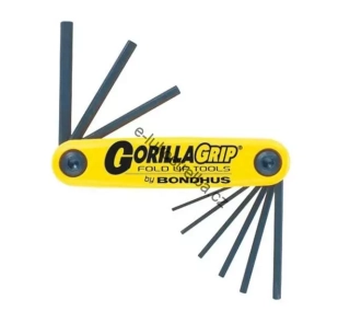 Bondhus Gorilla Grip sada imbusů US 0,05" - 3/16"