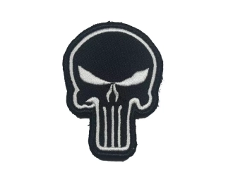 Punisher Skull Black patch
