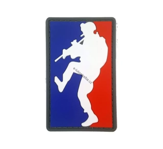 Shooter League patch PVC