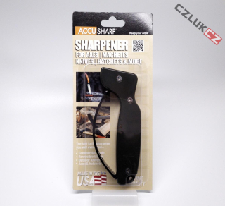AccuSharp Knife Black Brousek na čepele
