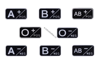 Blood Type PVC Patch