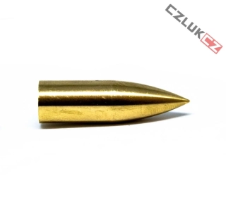 Tipping Point Bullet Brass Glue-On Point 5/16 - 12ks