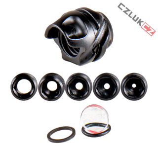 Avalon Peep Sight Tec Kit 45° 2 Clarifiers + 5 Aperturs