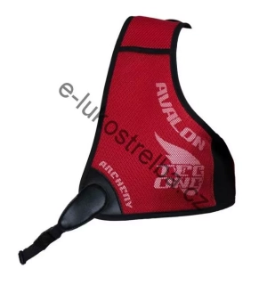 Avalon Tec One - Chránič hrudi červený